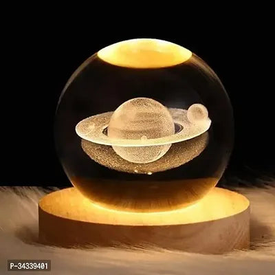 Luminous 3D Crystal Sphere Night Light