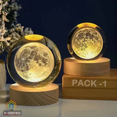 Luminous 3D Crystal Sphere Night Light